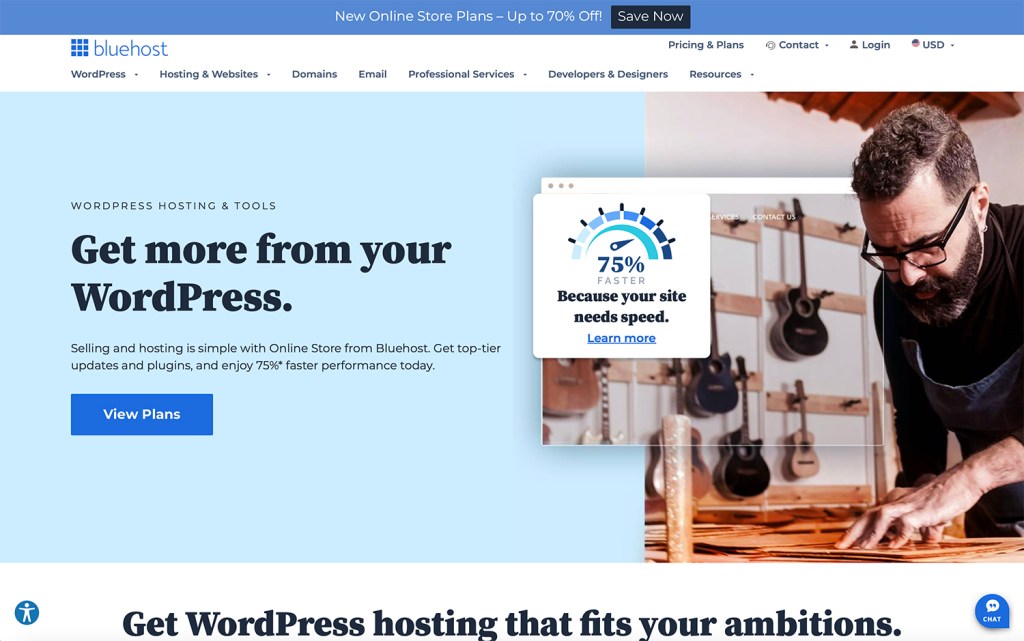 Bluehost hosting