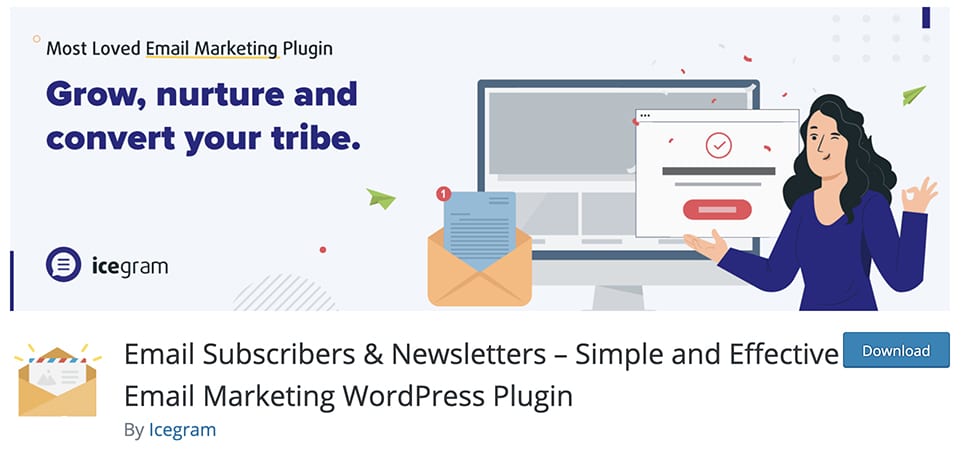 Email Subscribers & Newsletters – Simple and Effective Email Marketing WordPress Plugin