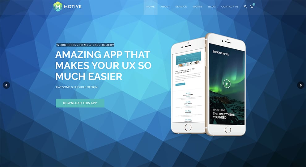 motive app slider free