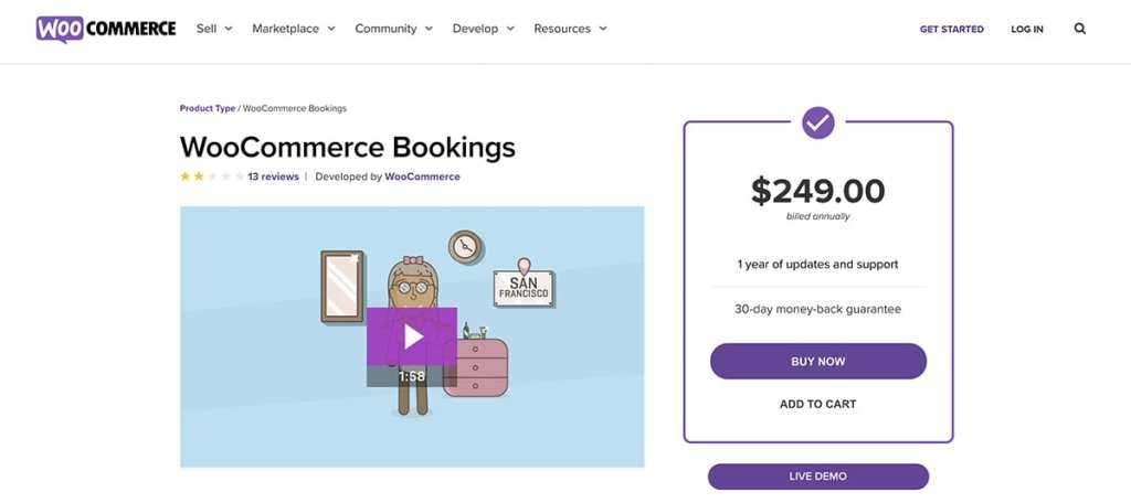 WooCommerce Bookings