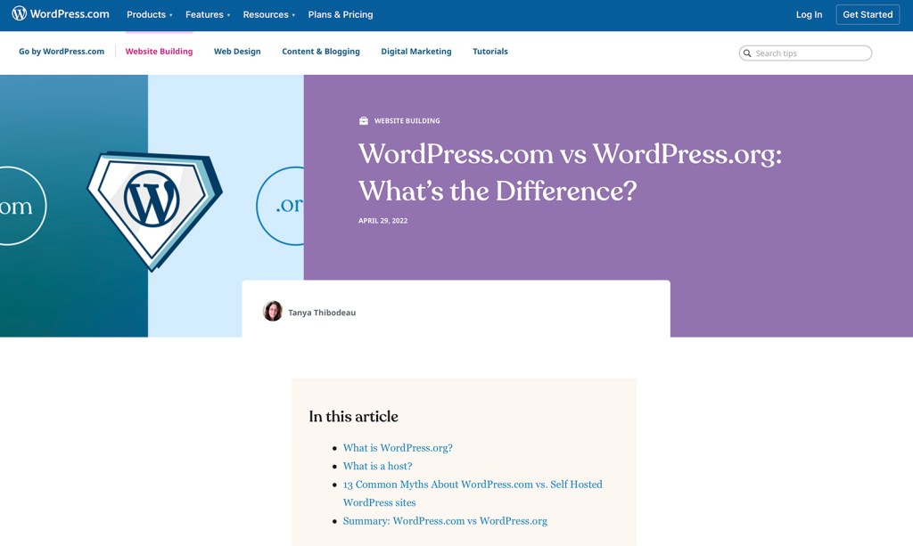 WordPress.org vs WordPress.com