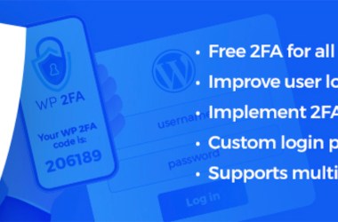 Two-factor authentication for WordPress