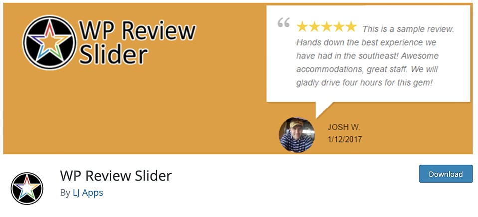 WP Review Slider