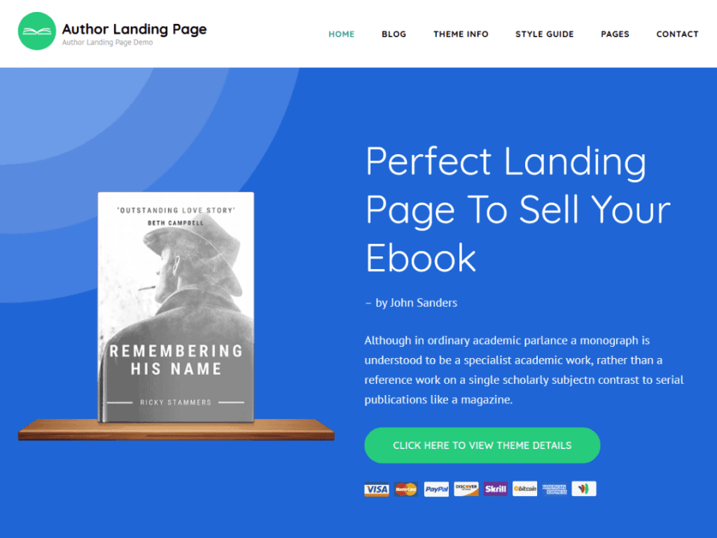 Best Free Landing Page WordPress Themes & Templates