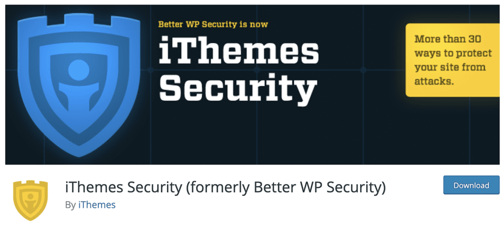 iThemes Security (formerly Better WP Security)