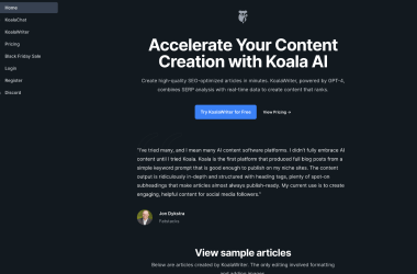 Koala-The-Best-AI-Writer-and-Chatbot