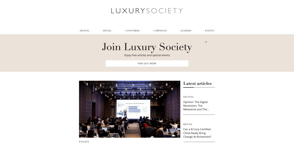 luxury society lifestyle blog