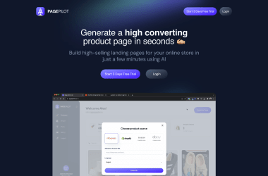 Page-Pilot-AI-Create-Shopify-product-descriptions-and-landing-pages-fast-and-easy-Powered-by-AI-for-Shopify-Dropshipping-Community-