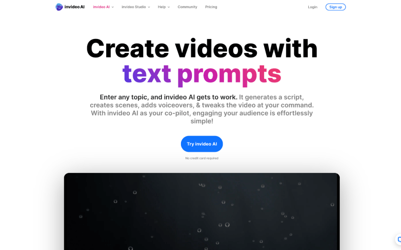 Turn-ideas-into-videos-AI-video-creator-invideo-AI